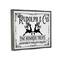 Stupell Industries Rudolph & Co Vintage Sign Framed Floater Canvas Wall Art